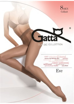 Матов чорапогащник с ликра в бежовo Eve Beige 8 DEN