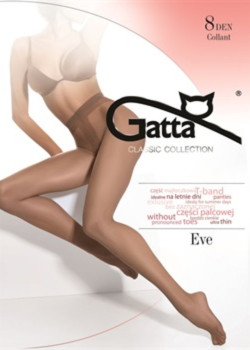 Матов чорапогащник с ликра в златисто Eve Golden 8 DEN