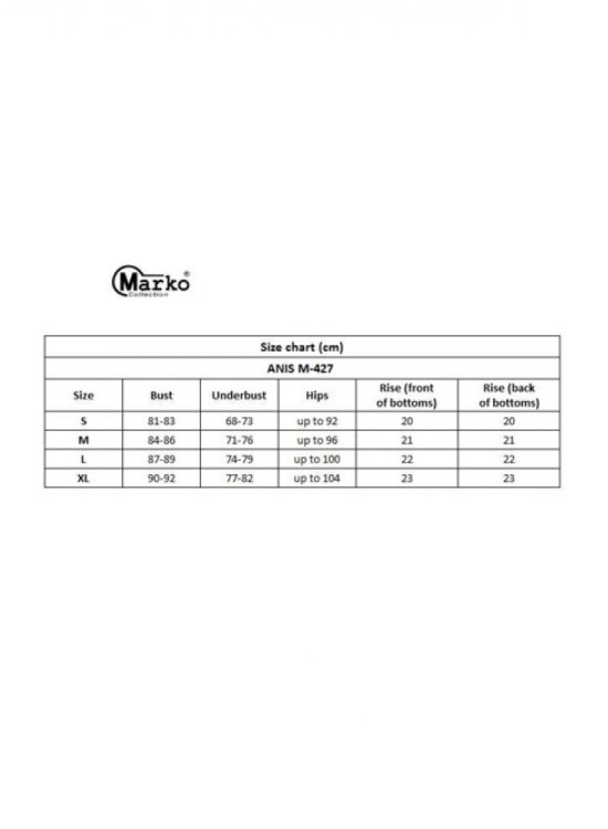 Бански костюм от две части в зелено Anis M-427-6-Бански две части-LadyStyle.bg