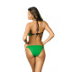 Бански костюм от две части в зелено Beth M-390-9-Бански две части-LadyStyle.bg