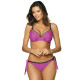Бански костюм от две части в лилаво Camilla M-489-2-Бански две части-LadyStyle.bg