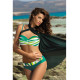 Бански костюм от две части в зелено Carlotta M-327-74-Бански две части-LadyStyle.bg