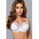 Полуподплатен сутиен за голям бюст в бяло Sandy 594
