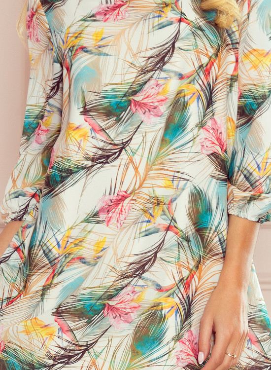 Миди рокля от шифон 303-1