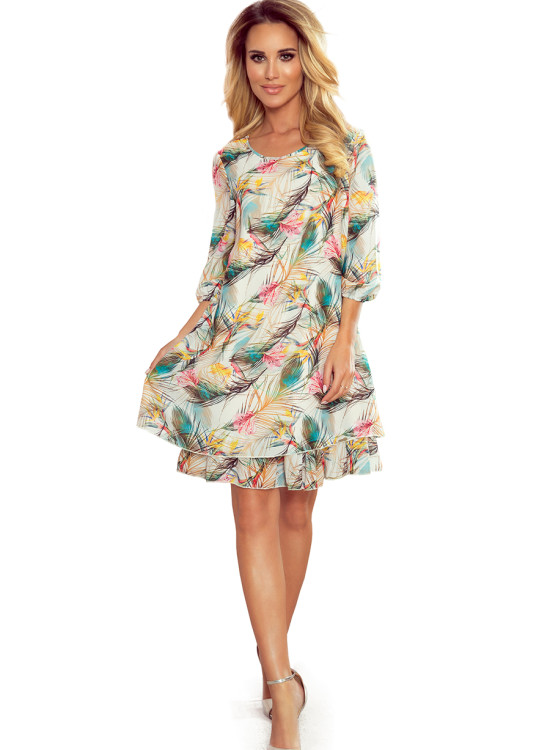 Миди рокля от шифон 303-1