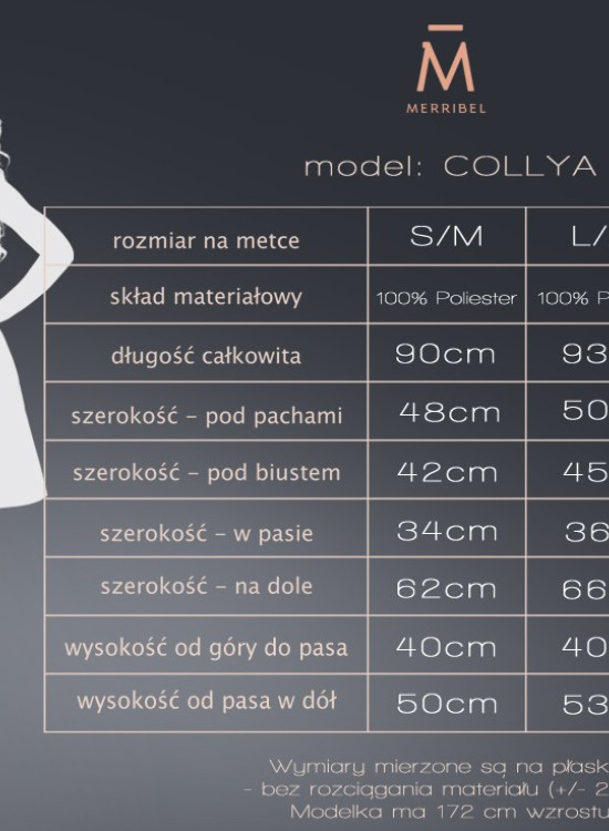 Елегантна синя рокля Collya 