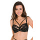 Сутиен с меки чашки в черен цвят ONYX 19162