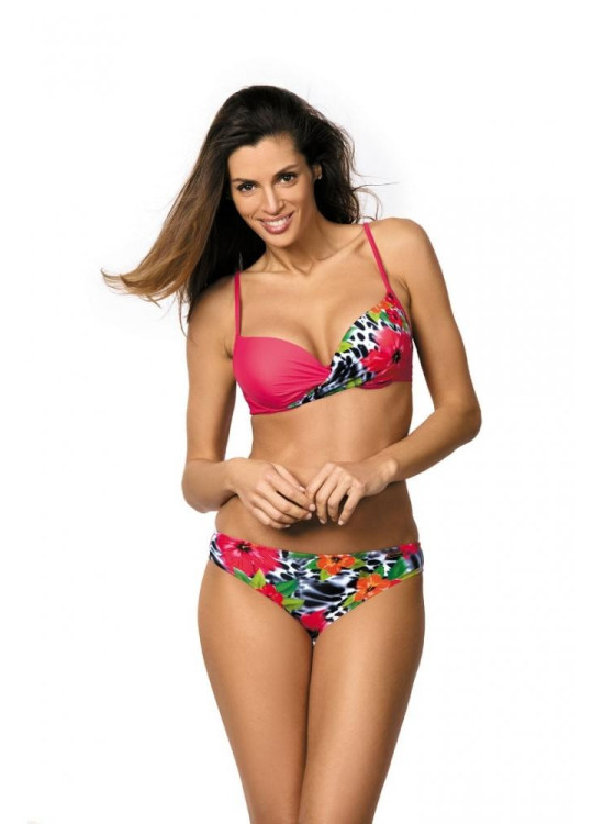 Бански костюм в розово Gloria M-383-2-Бански две части-LadyStyle.bg Бански костюм в розово Gloria M-383-2-Бански две части-LadyStyle.bg
