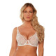 Повдигащ сутиен в цвят екрю MARICIA 1243