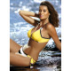 Бански костюм от две части в жълто Nelly M-453-1-Бански две части-LadyStyle.bg