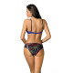 Бански костюм от две части в синьо Samantha M-407-4-Бански две части-LadyStyle.bg