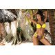 Бански костюм от две части в жълто Samantha M-407-3-Бански две части-LadyStyle.bg