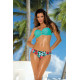 Бански костюм от две части в зелено Summer M-364-5-Бански две части-LadyStyle.bg