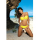 Бански костюм от две части в жълто Tracy M-392-13-Бански две части-LadyStyle.bg