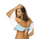 Плажен топ в синьо Grace M-488-8-Плажни туники-LadyStyle.bg Плажен топ в синьо Grace M-488-8-Плажни туники-LadyStyle.bg