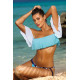 Плажен топ в синьо Grace M-488-8-Плажни туники-LadyStyle.bg Плажен топ в синьо Grace M-488-8-Плажни туники-LadyStyle.bg