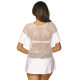 Плажна туника в бяло Claire M-460-1-Плажни туники-LadyStyle.bg Плажна туника в бяло Claire M-460-1-Плажни туники-LadyStyle.bg
