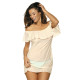 Плажна туника в цвят екрю Juliet M-461-3-Плажни туники-LadyStyle.bg Плажна туника в цвят екрю Juliet M-461-3-Плажни туники-LadyStyle.bg