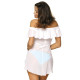 Плажна туника в бяло Juliet M-461-1-Плажни туники-LadyStyle.bg Плажна туника в бяло Juliet M-461-1-Плажни туники-LadyStyle.bg