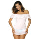 Плажна туника в бяло Juliet M-461-1-Плажни туники-LadyStyle.bg Плажна туника в бяло Juliet M-461-1-Плажни туники-LadyStyle.bg