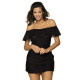 Плажна туника в черно Juliet M-461-7-Плажни туники-LadyStyle.bg Плажна туника в черно Juliet M-461-7-Плажни туники-LadyStyle.bg