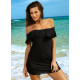 Плажна туника в черно Juliet M-461-7-Плажни туники-LadyStyle.bg Плажна туника в черно Juliet M-461-7-Плажни туники-LadyStyle.bg
