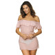 Плажна туника в цвят мока Juliet M-461-4-Плажни туники-LadyStyle.bg Плажна туника в цвят мока Juliet M-461-4-Плажни туники-LadyStyle.bg