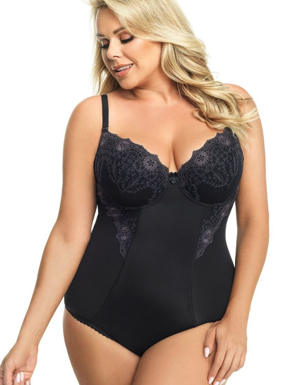 Елегантно черно боди Livia G184-Секси Бодита-LadyStyle.bg Елегантно черно боди Livia G184-Секси Бодита-LadyStyle.bg
