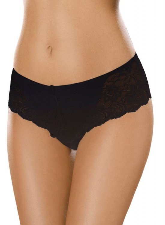 Дантелени прашки в черен цвят Julia 110-Прашки-LadyStyle.bg