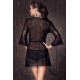 Еротичен халат с бикини в черно Camelie-Комплекти-LadyStyle.bg Еротичен халат с бикини в черно Camelie-Комплекти-LadyStyle.bg