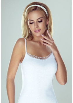 Дамски потник в бял цвят Delfina