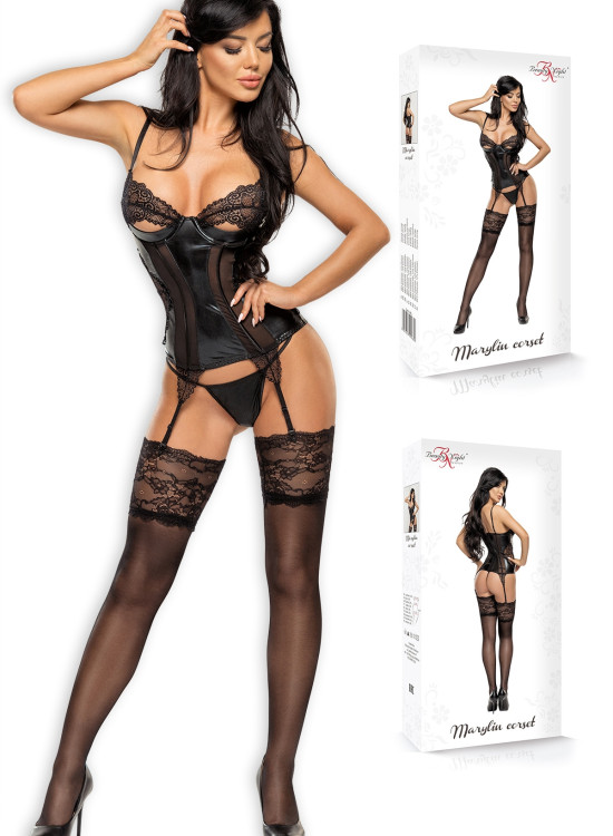 Елегантен корсет Marilyn-Комплекти-LadyStyle.bg Елегантен корсет Marilyn-Комплекти-LadyStyle.bg