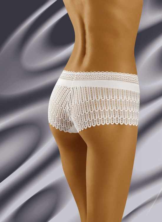 Дамски бели боксерки Riki-Боксерки-LadyStyle.bg