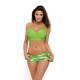 Бански костюм в зелен цвят Angelina M-544-5-Бански две части-LadyStyle.bg Бански костюм в зелен цвят Angelina M-544-5-Бански две части-LadyStyle.bg