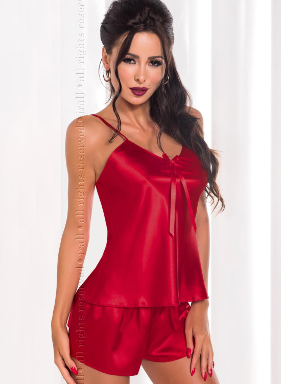Сантенен комплект от две части в цвят бордо Aria-Пижами-LadyStyle.bg Сантенен комплект от две части в цвят бордо Aria-Пижами-LadyStyle.bg