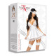 Секси нощница Eve в бял цвят-Нощници-LadyStyle.bg Секси нощница Eve в бял цвят-Нощници-LadyStyle.bg