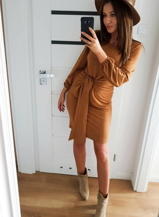 Ежедневна рокля 275-1-Къси рокли-LadyStyle.bg Ежедневна рокля 275-1-Къси рокли-LadyStyle.bg