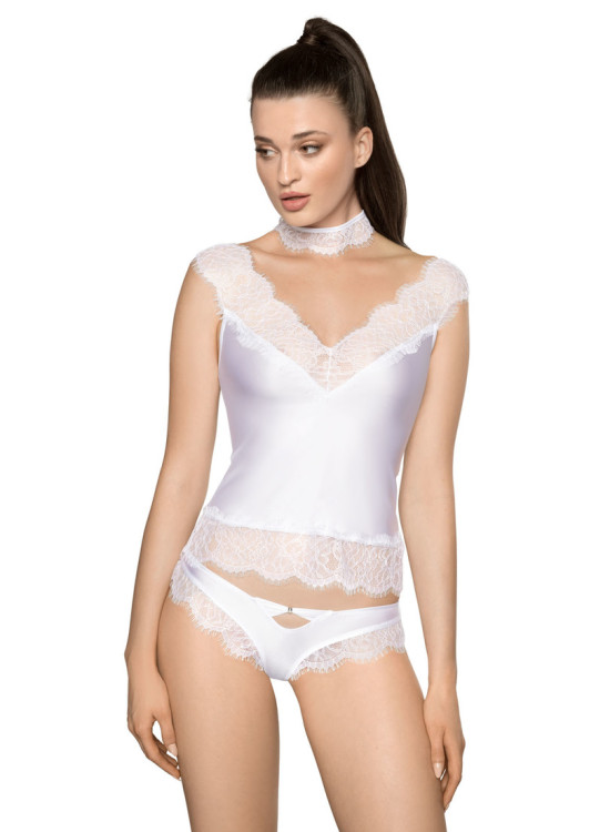 Елегантни бикини в бял цвят Sija-Бикини-LadyStyle.bg