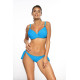 Бански в цвят тюркоаз от две части Heidi M-631-5-Бански две части-LadyStyle.bg