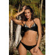 Черен бански от две части Kira M-588-3-Бански две части-LadyStyle.bg