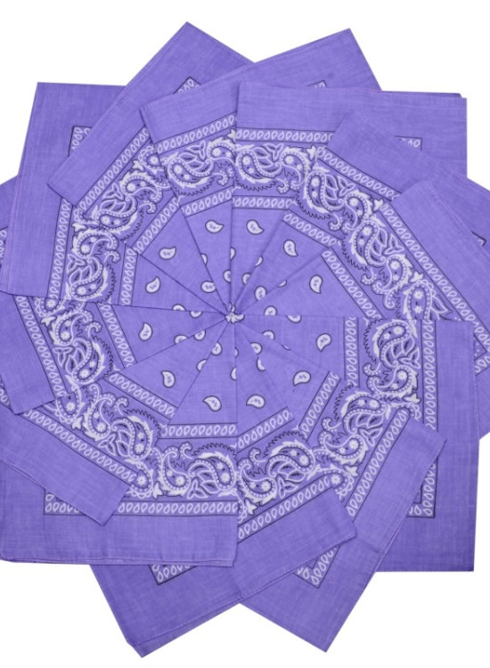 Кърпа за глава бандана Bandana в лилав цвят-Аксесоари-LadyStyle.bg Кърпа за глава бандана Bandana в лилав цвят-Аксесоари-LadyStyle.bg