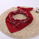 Кърпа за глава бандана Bandana в тъмночервено-Бандани-LadyStyle.bg Кърпа за глава бандана Bandana в тъмночервено-Бандани-LadyStyle.bg