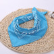 Кърпа за глава бандана Bandana в цвят тюркоаз-Бандани-LadyStyle.bg Кърпа за глава бандана Bandana в цвят тюркоаз-Бандани-LadyStyle.bg