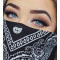 Кърпа за глава бандана Bandana в черно