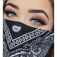 Кърпа за глава бандана Bandana в черно-Бандани-LadyStyle.bg Кърпа за глава бандана Bandana в черно-Бандани-LadyStyle.bg