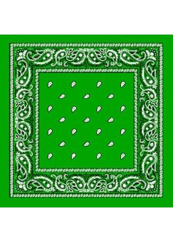 Кърпа за глава бандана Bandana в светлозелено