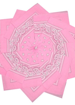 Кърпа за глава бандана Bandana в розово