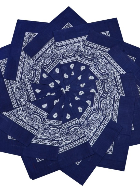 Кърпа за глава бандана Bandana в тъмносиньо-Бандани-LadyStyle.bg Кърпа за глава бандана Bandana в тъмносиньо-Бандани-LadyStyle.bg