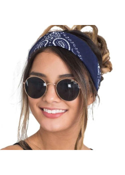 Кърпа за глава бандана Bandana в тъмносиньо