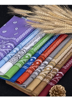 Кърпа за глава бандана Bandana в бежов цвят